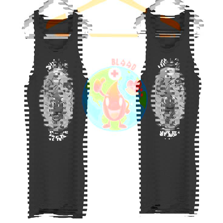 Lindo Día Del Donante Deangre Darangrealvaridas Cada Gota Cuenta Camiseta sin mangas