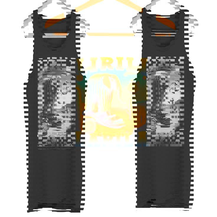 Lirili Larila イタリアンブレインレッドミーム タンクトップ