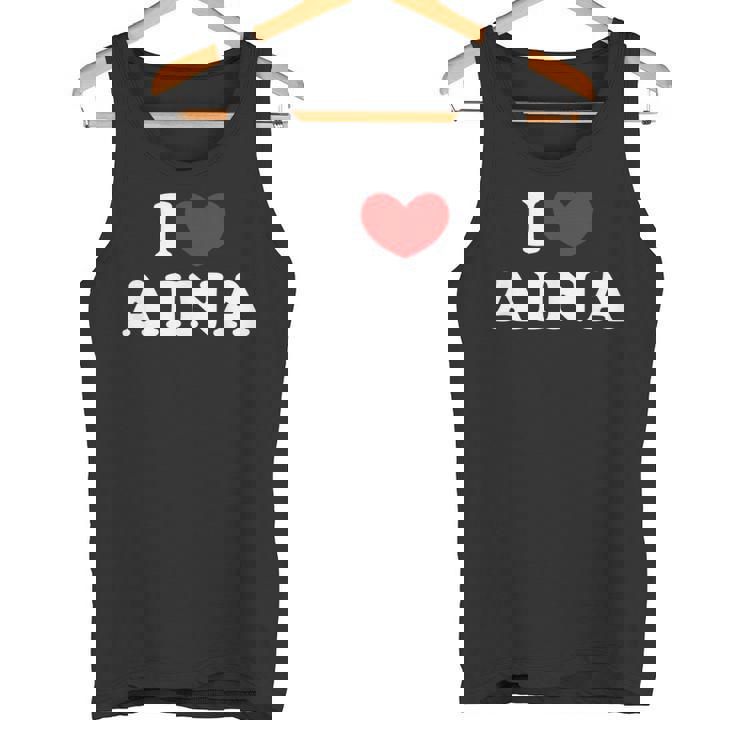 I Love Aina Amo Aina Camiseta sin mangas