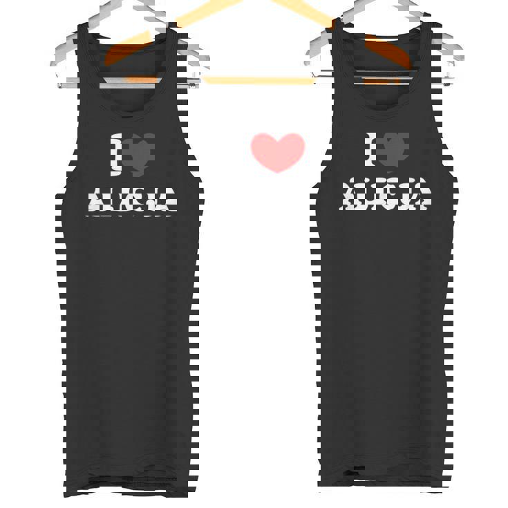 I Love Alicja 私は愛する Alicja タンクトップ