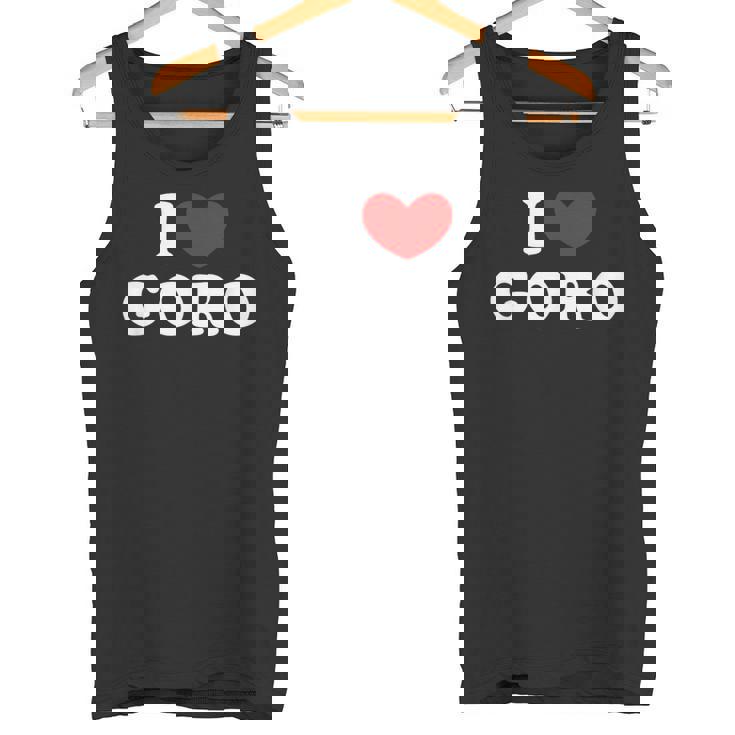 I Love Goro 私は愛する Goro タンクトップ