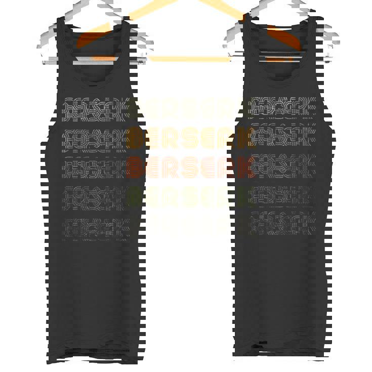 Love Heart Berserk グランジ ビンテージスタイル ブラック ベルセルク タンクトップ