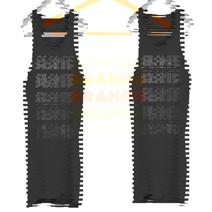 Love Heart Brahms グランジ ビンテージスタイル ブラック ブラームス タンクトップ