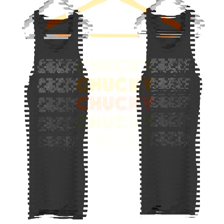 Love Heart Chucky グランジ ビンテージスタイル ブラック チャッキー タンクトップ