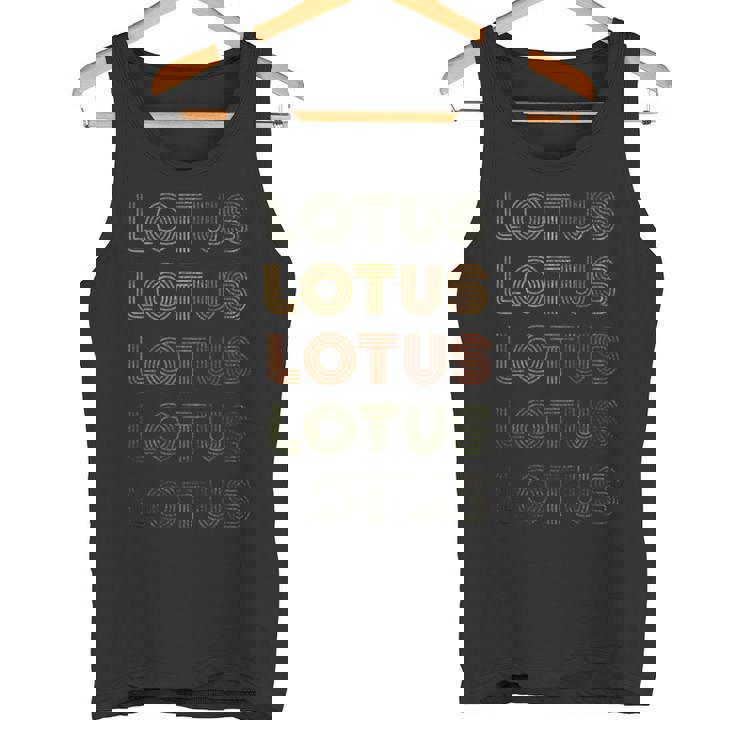 Love Heart Lotus グランジ ビンテージスタイル ブラックロータス タンクトップ