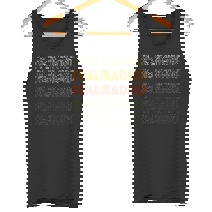 Love Heart Realmadrid グランジ ヴィンテージ ブラック レアルマドリード タンクトップ