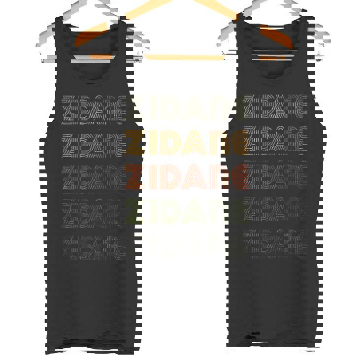 Love Heart Zidane グランジ ビンテージスタイル ブラック ジダン タンクトップ