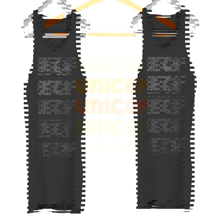 Love Heart ユニセフtシャツ グランジ ビンテージスタイル ブラック ユニセフ タンクトップ