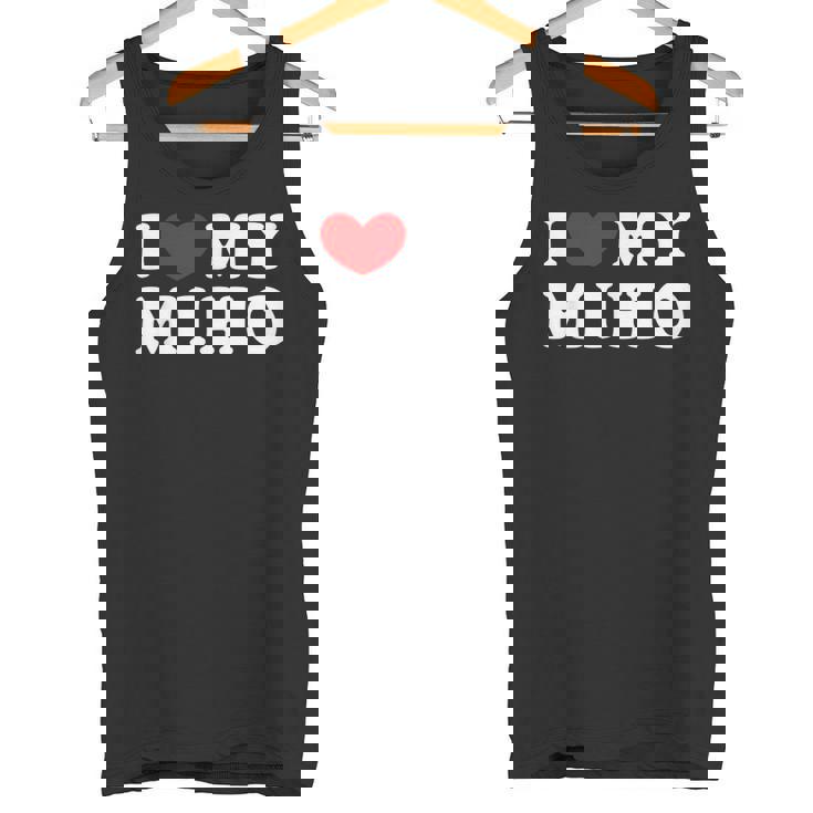 I Love My Miho みほが大好き タンクトップ