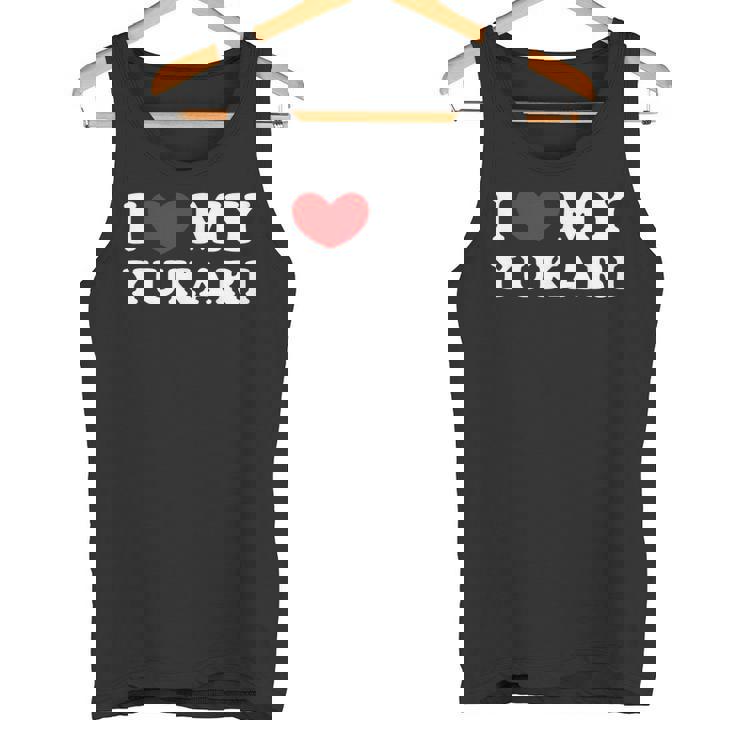 I Love My Yukari ゆかりちゃん大好き タンクトップ