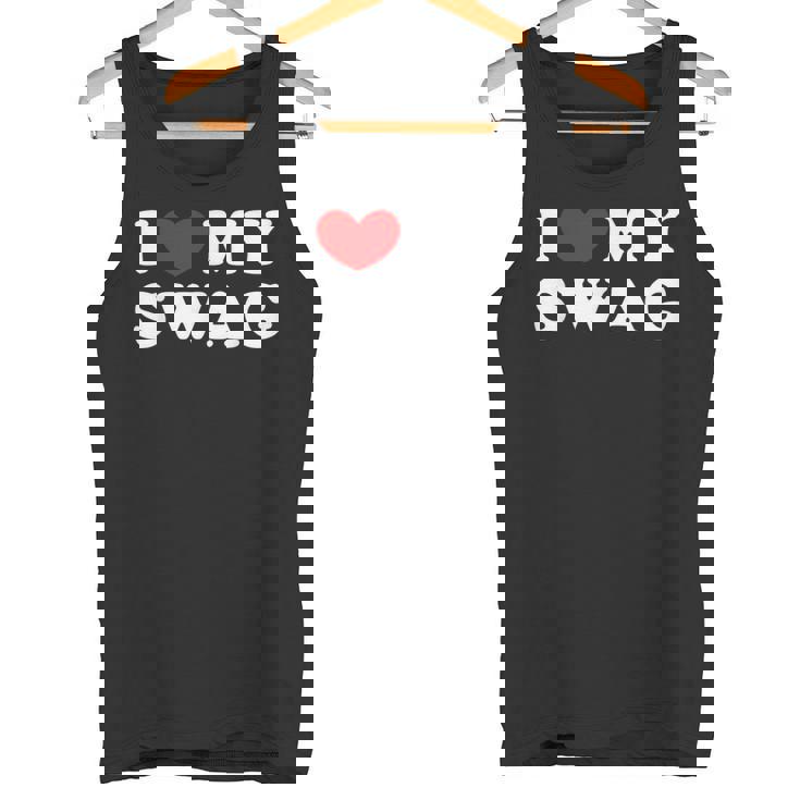 I Love Mywag アイ・ラブ・マイ・スワッグ、アイ・ハート・マイ・スワッグ タンクトップ