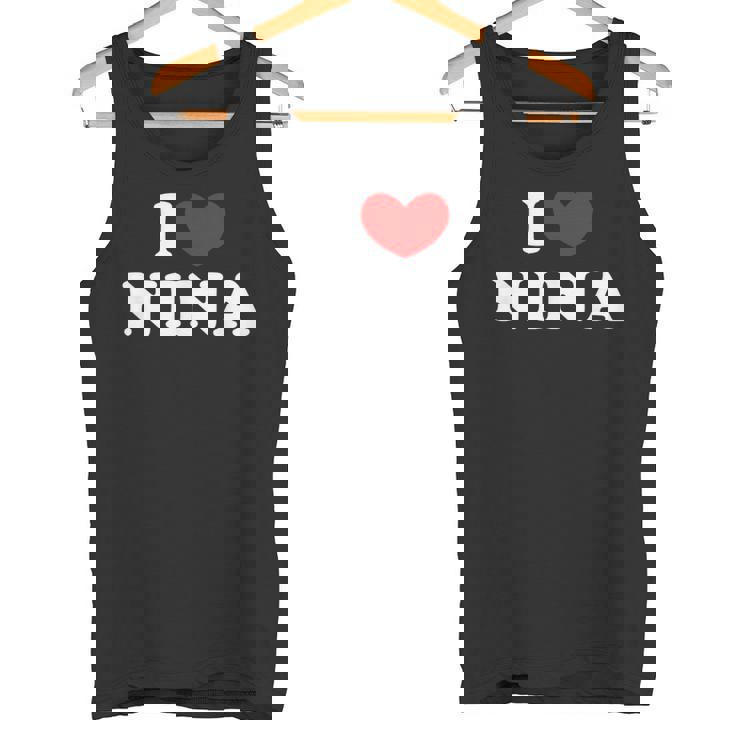 I Love Nina 私は愛する Nina タンクトップ