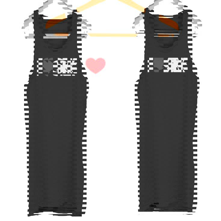 I Love ハートrk タンクトップ