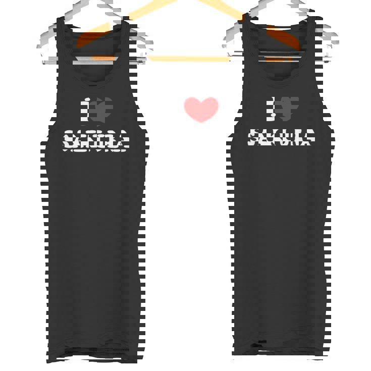 I Loveakura 私は愛するakura タンクトップ