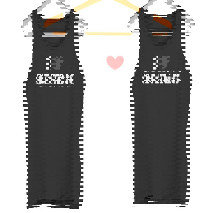 I Loveim Racing ゲームホイールレースシミュレーター シムレーサー タンクトップ