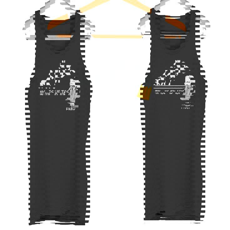 Lunes Martes Miércoles Juevesiernes Divertido Beber Cerveza Camiseta sin mangas