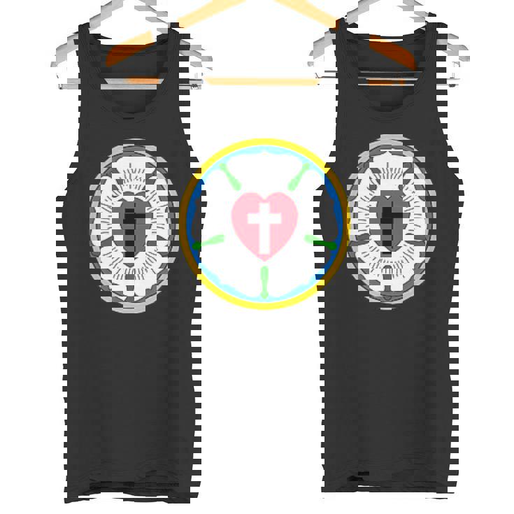 Lutheran Church Luther Roseeal ロゴ エンブレム タンクトップ