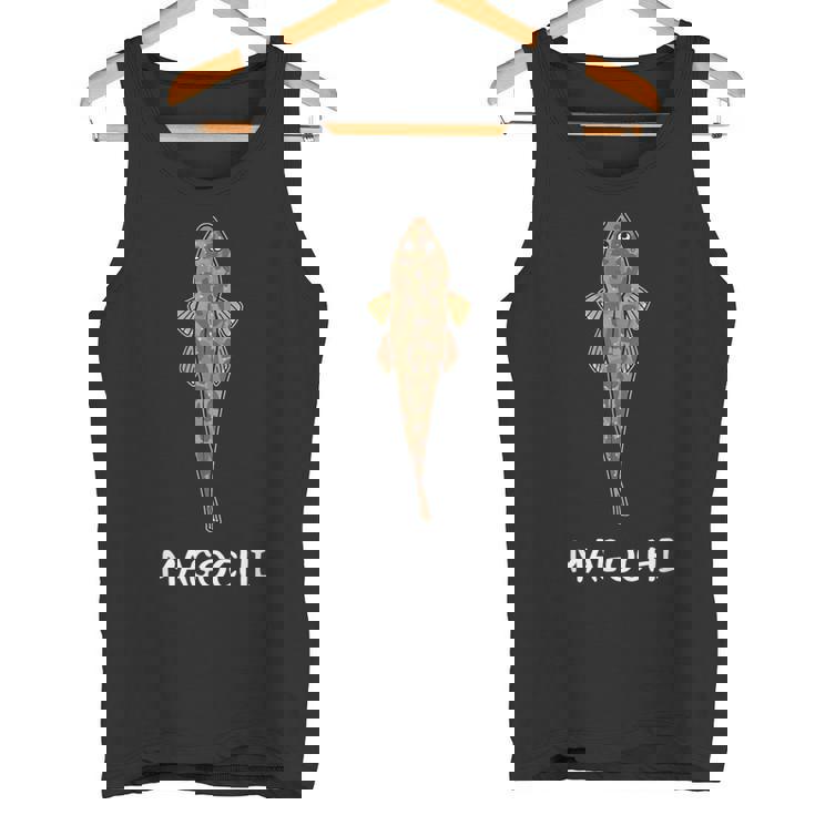 Magochi マゴチ 白身魚 魚好き 願掛け 釣り好き 海釣り 趣味 おもしろ 寿司ネタ 趣味釣り 船釣り 釣り タンクトップ