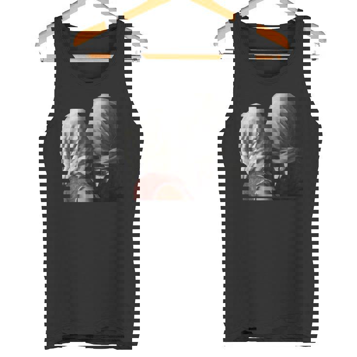 Magritteによるthe Lovers Painting タンクトップ