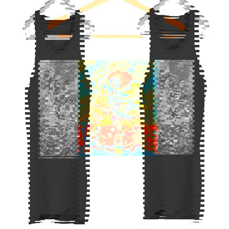 Magzor Gyalmo チベット仏教 タンカ 曼荼羅 仏教 タンクトップ