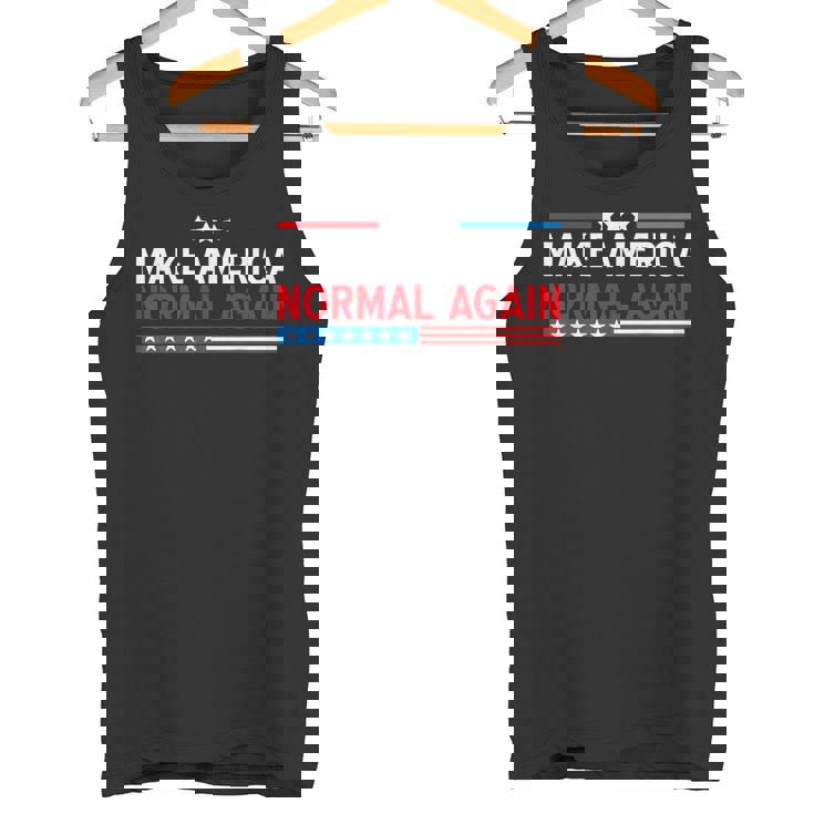 Make America Normal Again 2024 プレジデンシャル タンクトップ