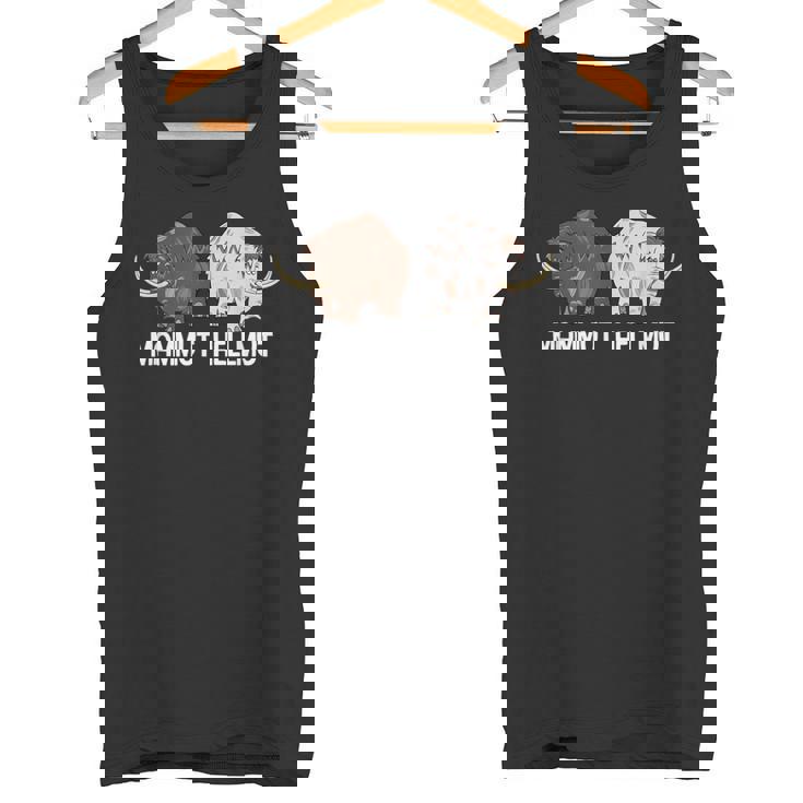 Mammut ヘルムート 石器時代 象 恐竜種 恐竜 タンクトップ