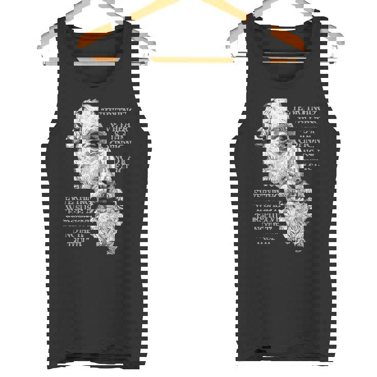 Marcus Aurelius ストイック哲学 ローマ哲学者の名言 タンクトップ