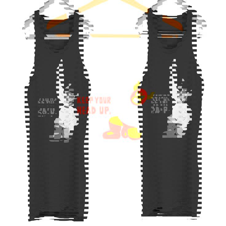 Maskman Istrongest マスクマン Keep Your Head Up レスリング タンクトップ