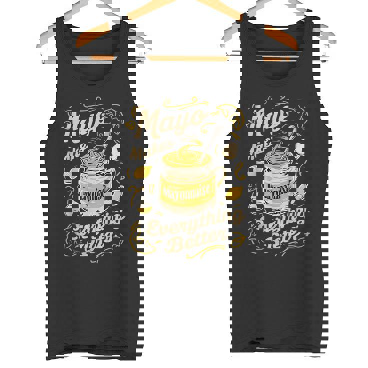 Mayo Makes Everything Better マヨネーズ タンクトップ