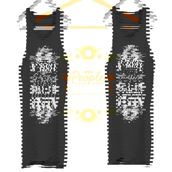 Meemaw ひまわり 好きな人 Call Me Meemaw タンクトップ