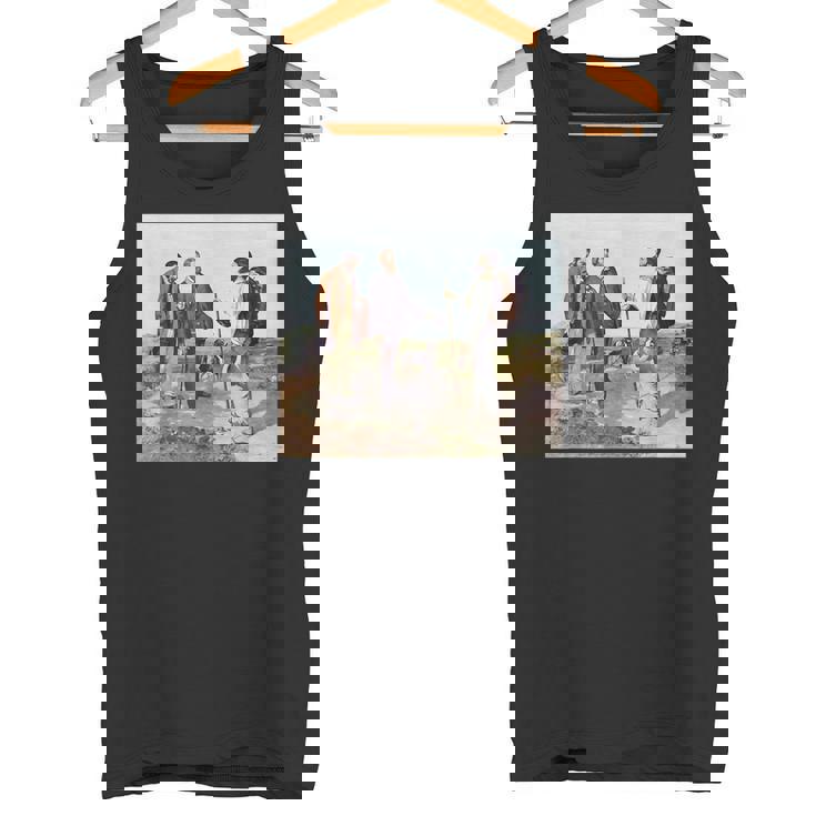 The Meeting Bonjour Monsieur Courbet ギュスターヴ・クールベ作 タンクトップ