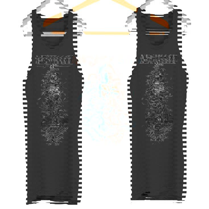 Meshuggah グラフィックデザインギフト Meshuggahファンへのメンズギフト。 タンクトップ