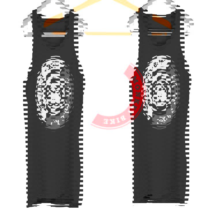 Monkey Bike レッドグラフィック タンクトップ