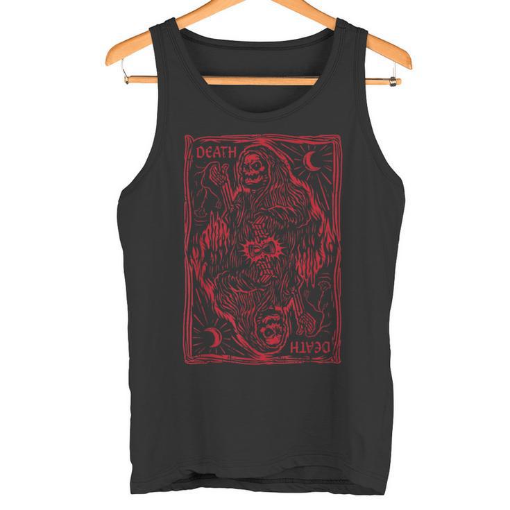 Mort Enfer Illustration atan Diable Rouge Cadeau Débardeur e