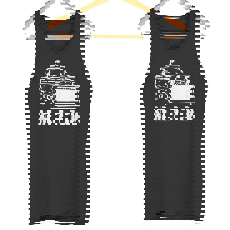 Mr Plow 面白い 皮肉なノベルティプラウトラック タンクトップ