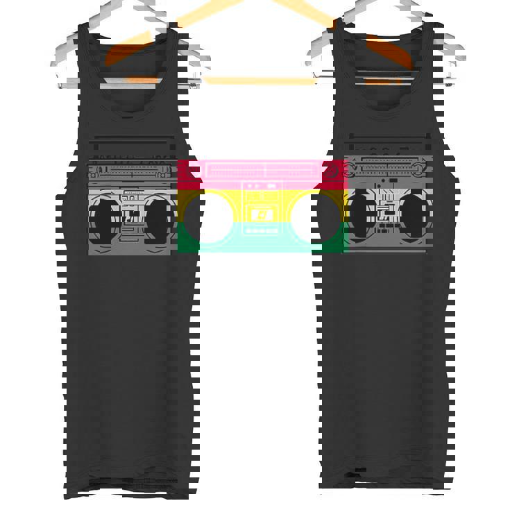 Música Reggae Boombox Dub Rastafari Jamaica Camiseta sin mangas