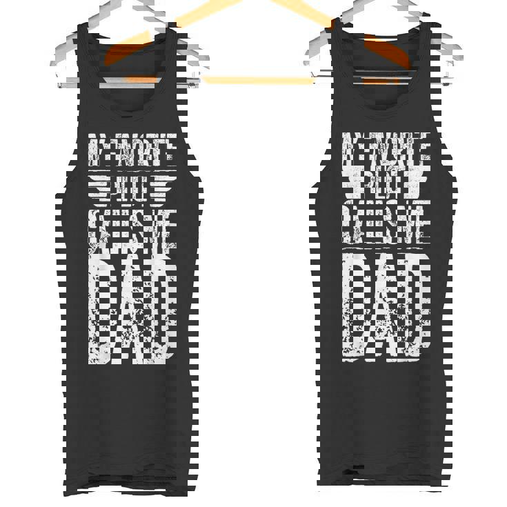 My Favorite Pilot Calls Me Dad シャツ ファニーアビエイター タンクトップ