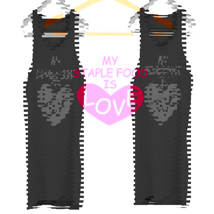 Mytaple Food Is Love タンクトップ