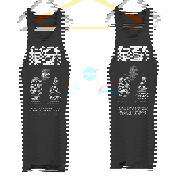 Nasa アポロ アルテミス ミッション ワーム バッジ ロゴ タンクトップ