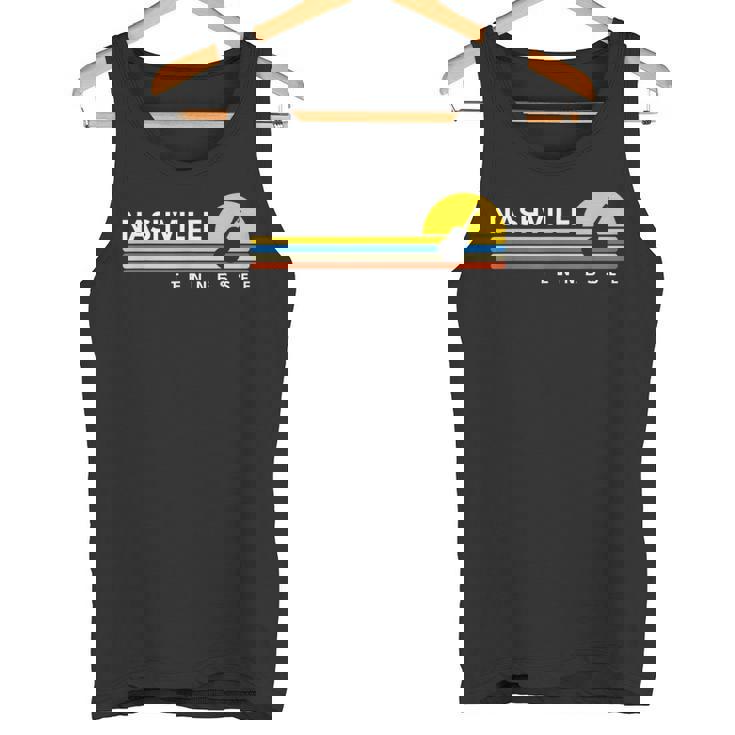 Nashville Tn Tennessee Guitarintage Retroouvenirs タンクトップ