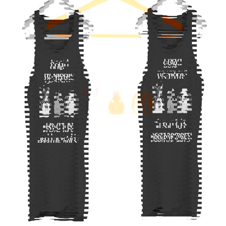 Need More Rabbits Pet Mini Lop オランダ小人 オランダバニー タンクトップ