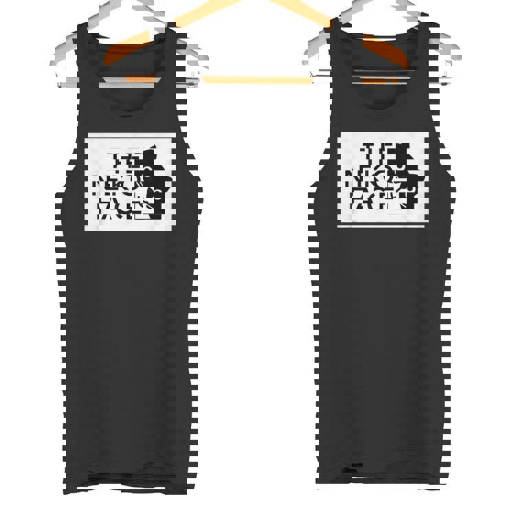 The Neko Face ザ・ネコ・フェイス『ノラネコさん』猫 ハチワレ パロディ ゆるくて かわいい 面白 イラスト タンクトップ