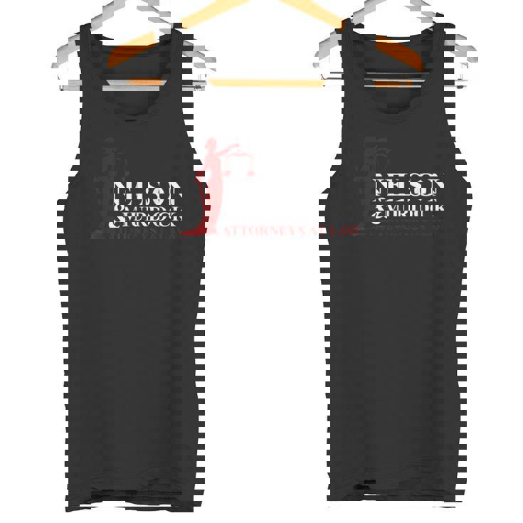 Nelson And Murdock 弁護士 法律 タンクトップ