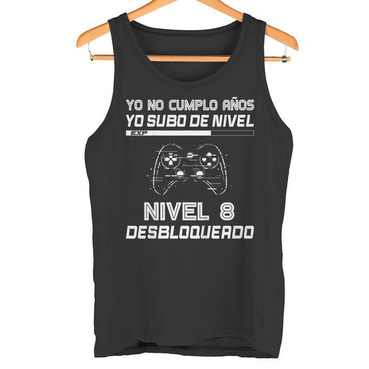Niños 8 Cumpleaños Regalo Años Niño Hijo Decoración Gamer 2014 Camiseta sin mangas