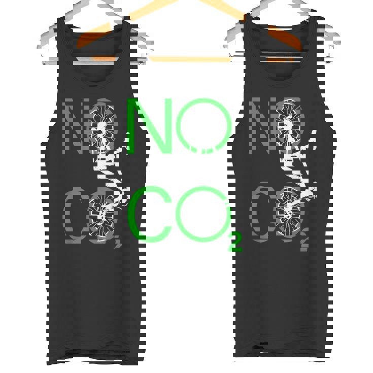 No Co2 サイクリング 気候変動対策 グリーンエネルギー Mtb タンクトップ