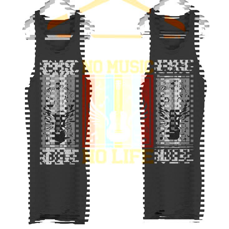 No Music No Life 音符ミュージシャン タンクトップ