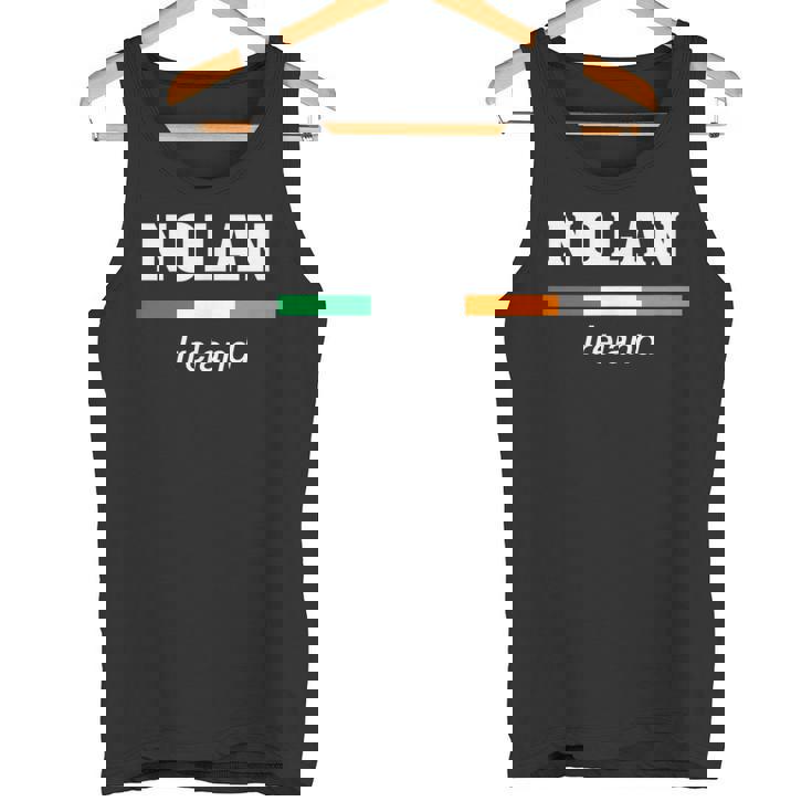 Nolan Irish Family Name 聖パトリックデー アイルランド国旗 タンクトップ