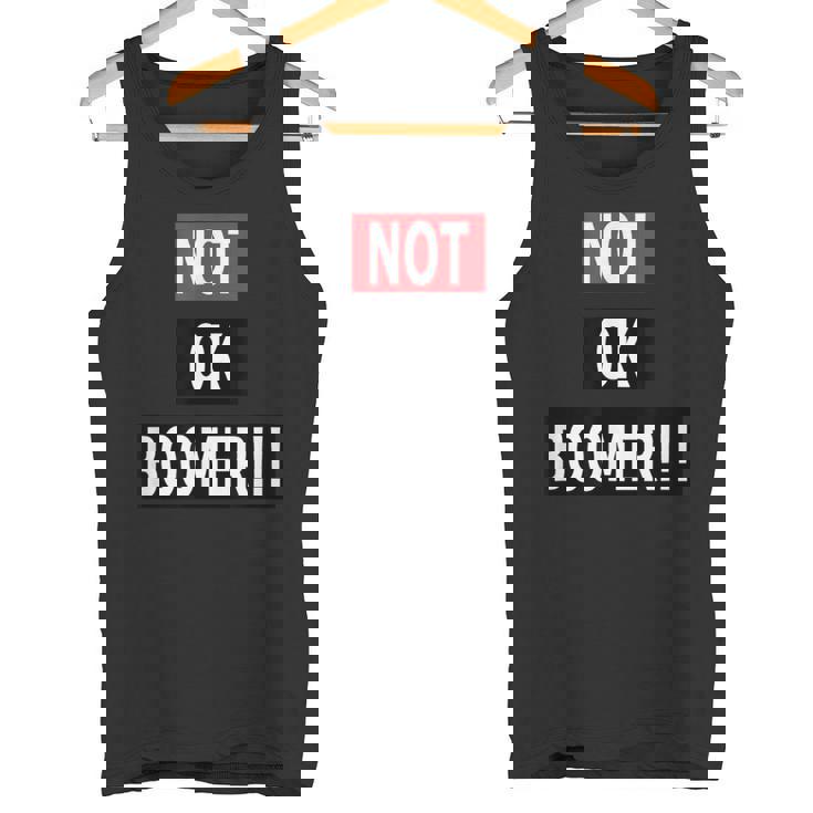 Not Ok Boomer タンクトップ