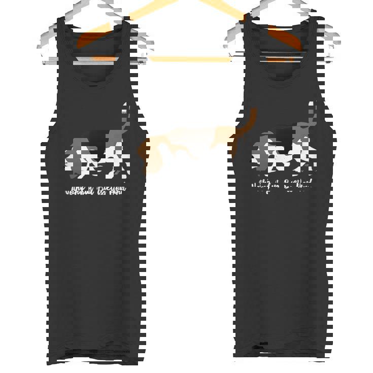 Nothing But A Basset Hound Dog Love For The Basset Baritone タンクトップ