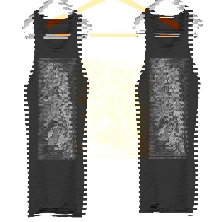 Nude Descending Ataircase No 2 階段を降りる裸体、No。2 タンクトップ